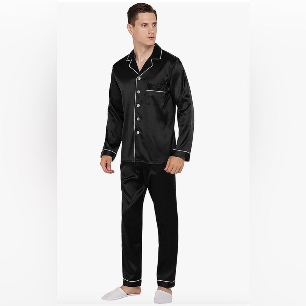 Men's Satin Pajamas set✨